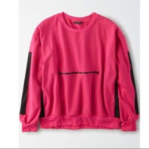 AE Studio Color Block Sweatshirt